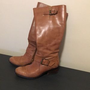 Leather Nine West Boots